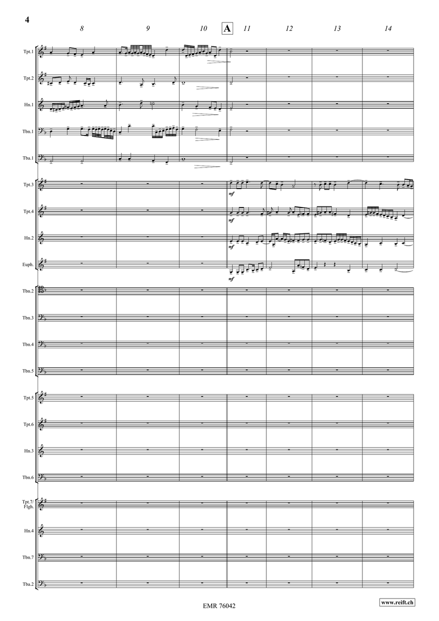Sonata Sonata Euphonium scores gallery preview page 4