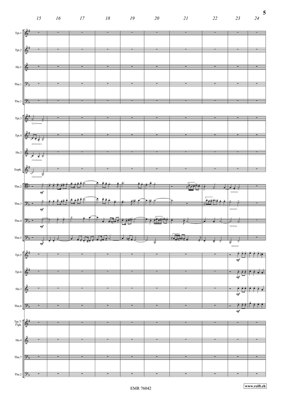 Sonata Sonata Euphonium scores gallery preview page 5