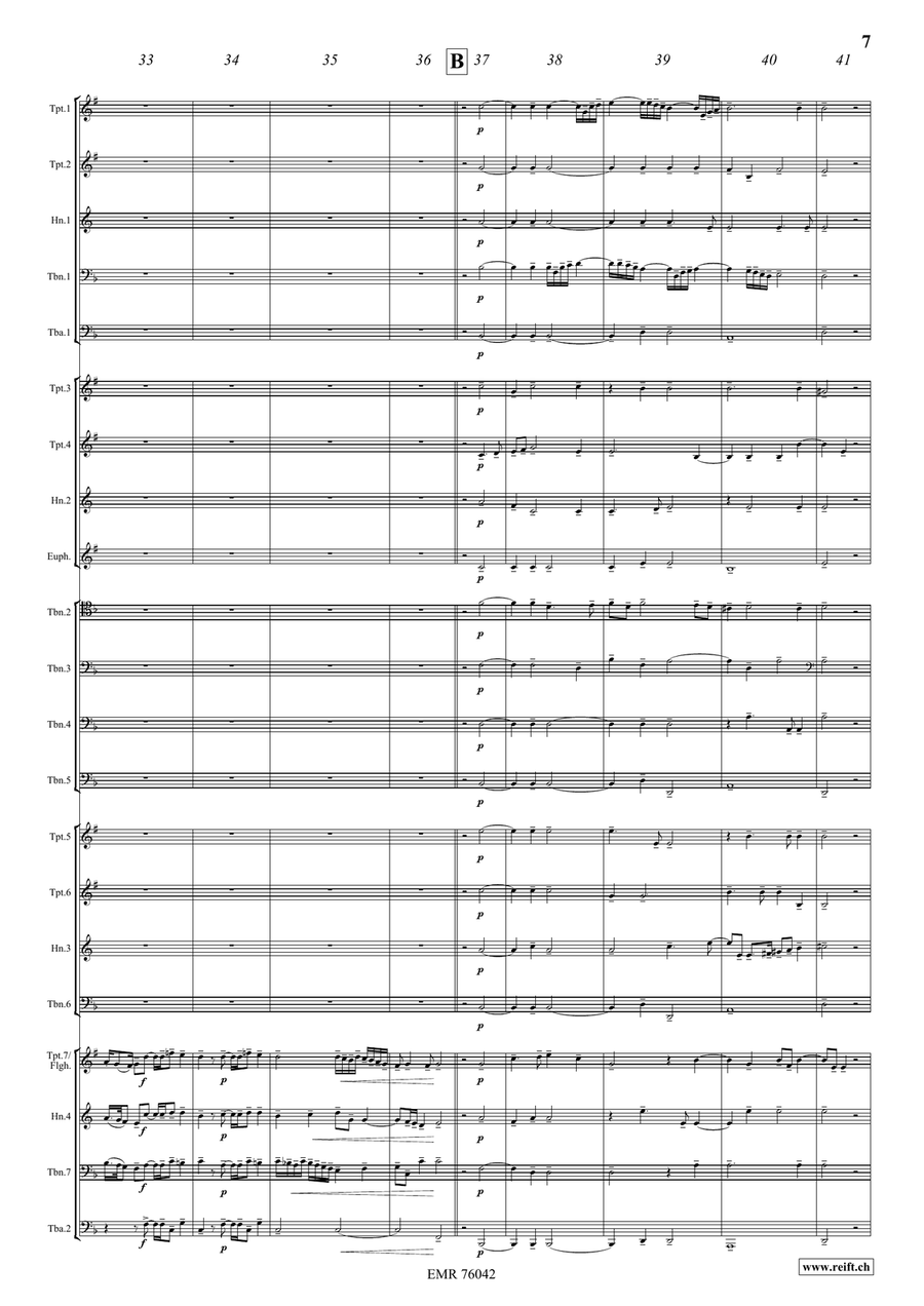 Sonata Sonata Euphonium scores gallery preview page 7