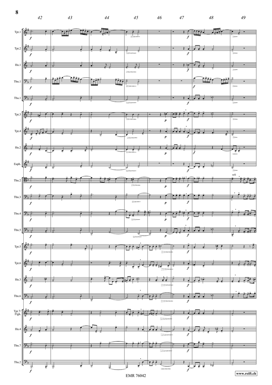 Sonata Sonata Euphonium scores gallery preview page 8