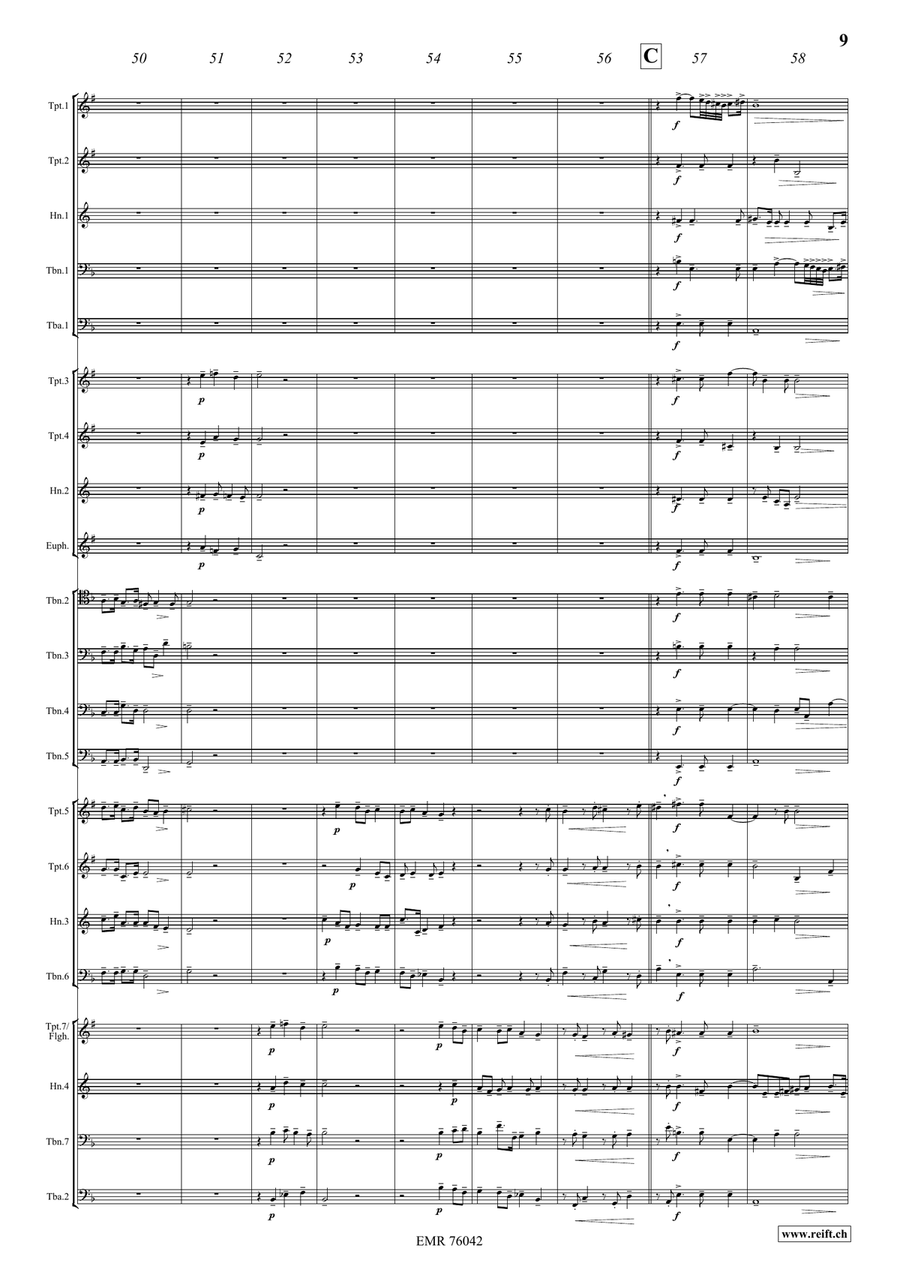 Sonata Sonata Euphonium scores gallery preview page 9