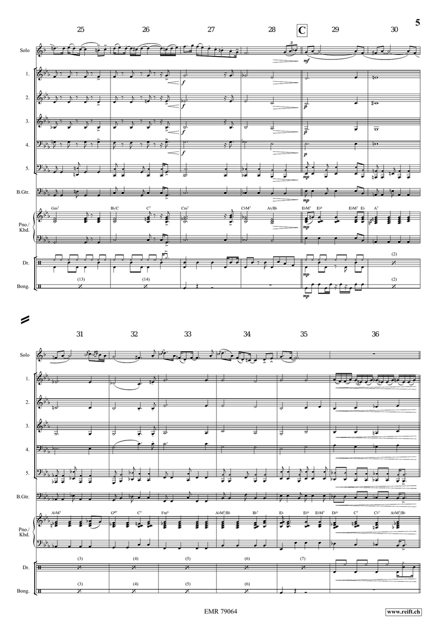 New Dream New Dream Flugelhorn scores gallery preview page 6