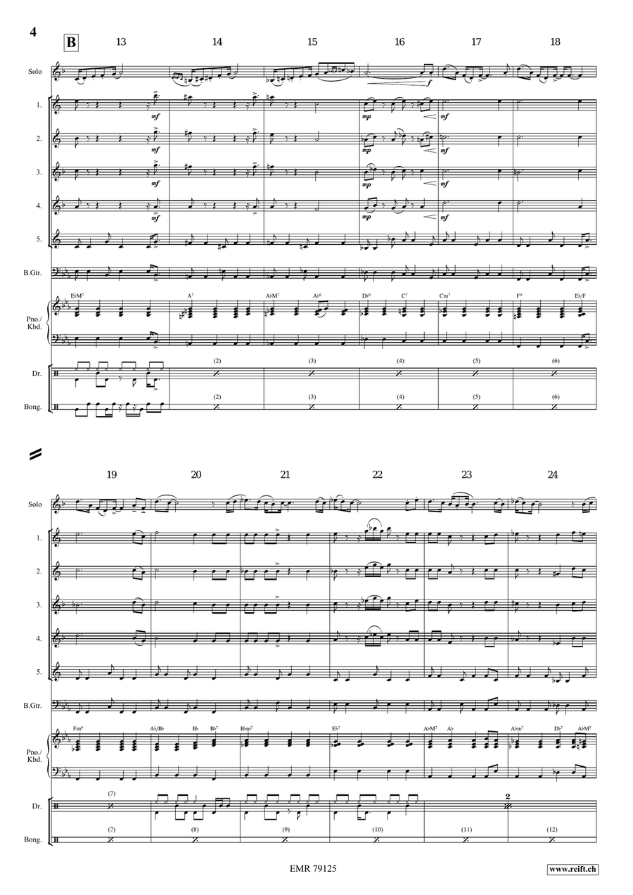 New Dream New Dream Saxophone scores gallery preview page 5