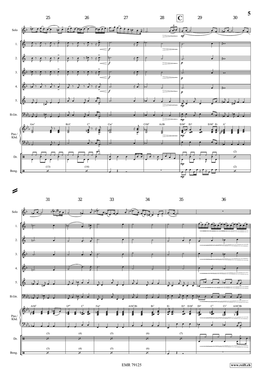 New Dream New Dream Saxophone scores gallery preview page 6