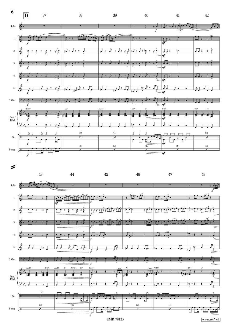 New Dream New Dream Saxophone scores gallery preview page 7