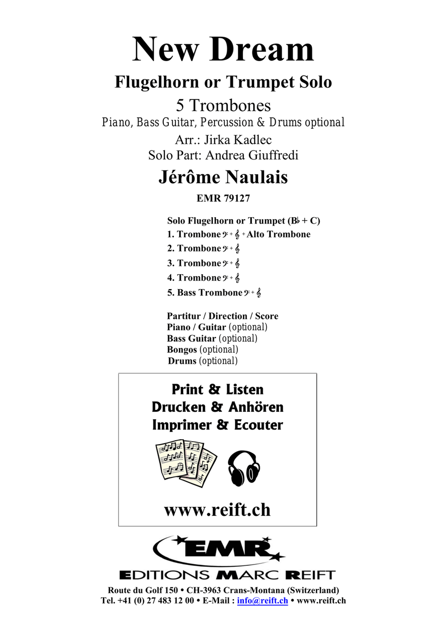 New Dream New Dream Flugelhorn scores gallery preview page 2
