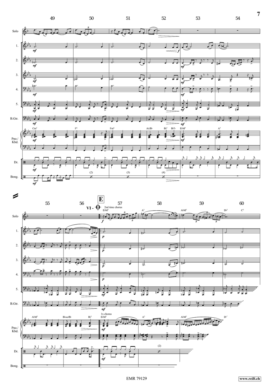 New Dream New Dream Brass Quintet scores gallery preview page 8