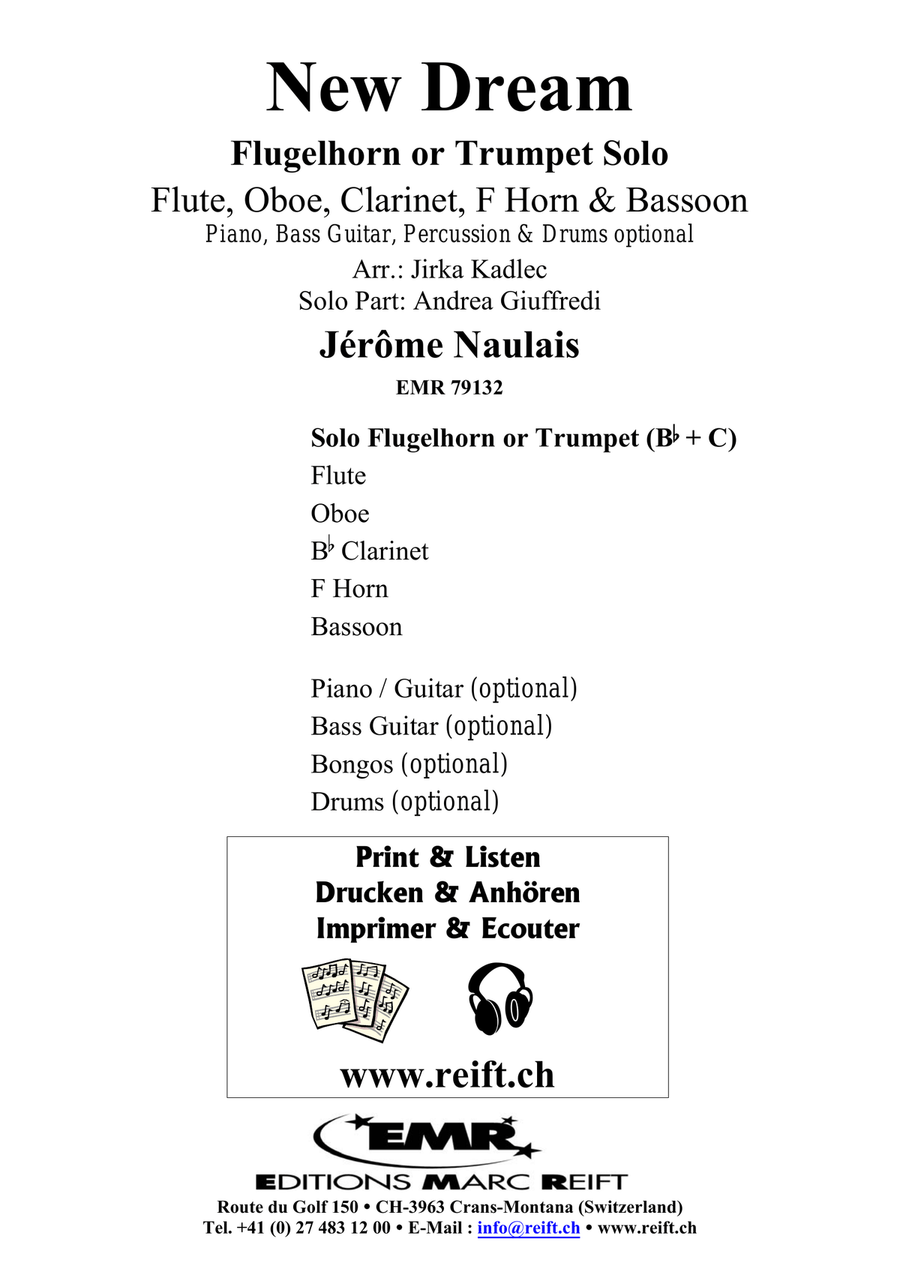 New Dream New Dream Clarinet scores gallery preview page 2