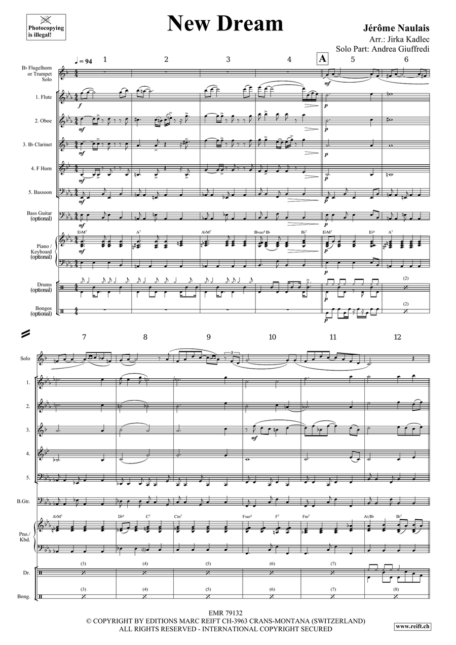 New Dream New Dream Clarinet scores gallery preview page 4