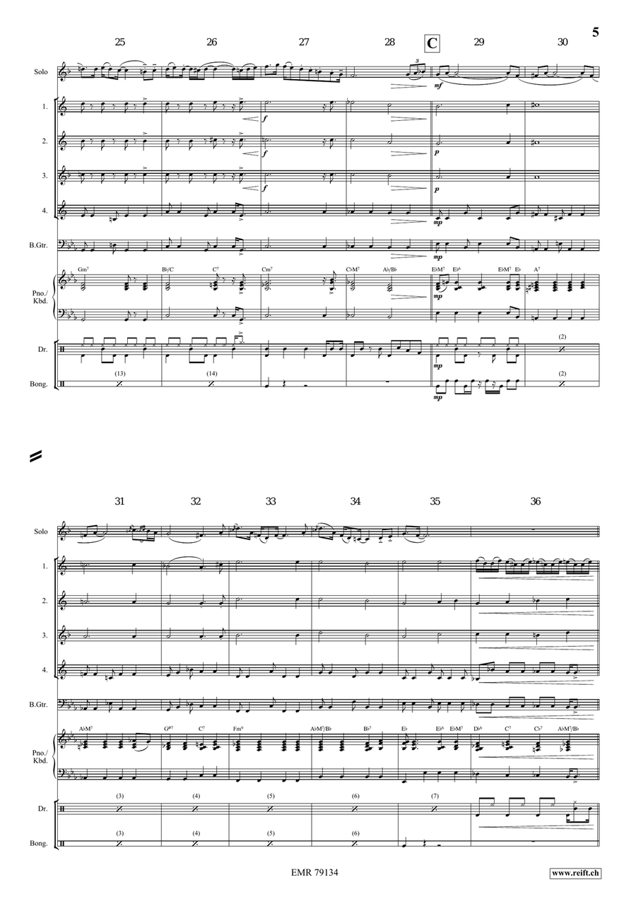 New Dream New Dream Saxophone scores gallery preview page 6