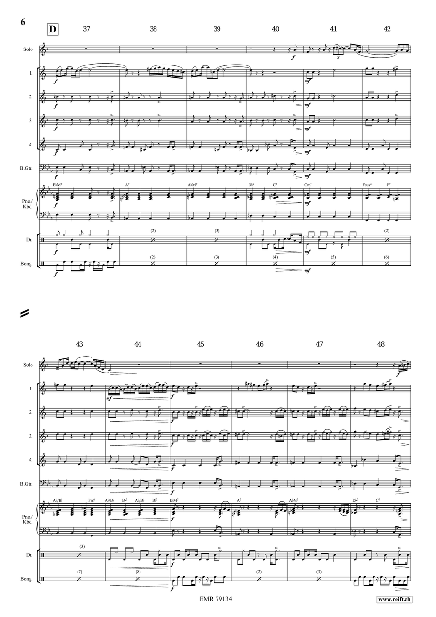 New Dream New Dream Saxophone scores gallery preview page 7