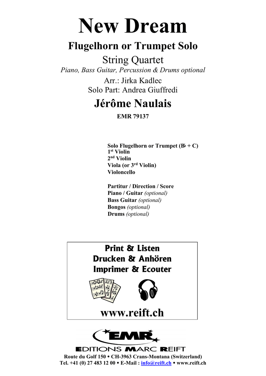 New Dream New Dream Flugelhorn scores gallery preview page 2