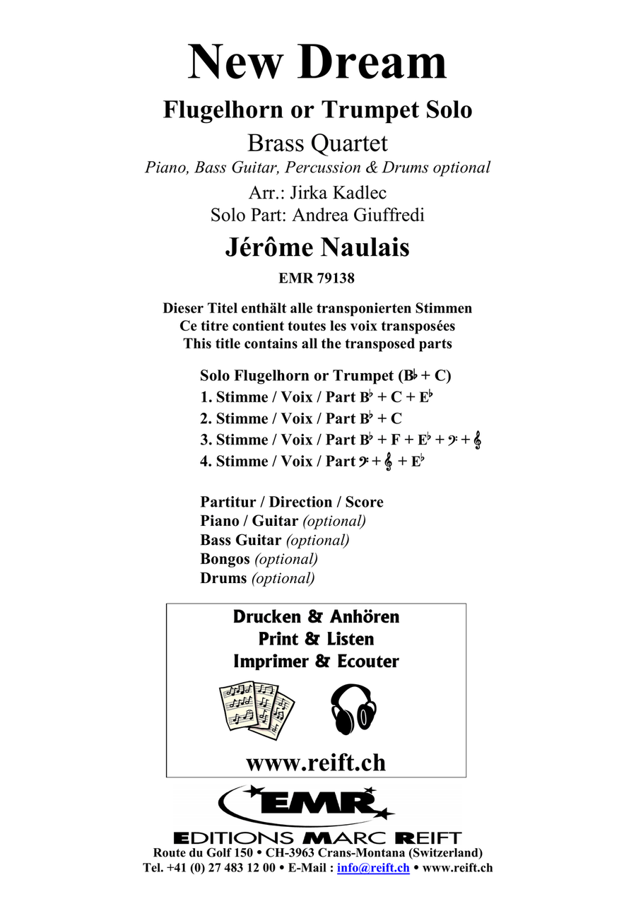 New Dream New Dream Brass Quartet scores gallery preview page 2