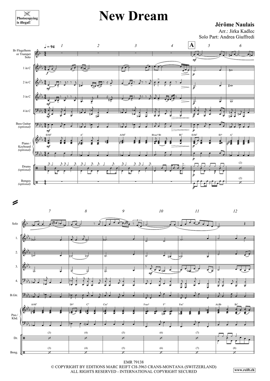 New Dream New Dream Brass Quartet scores gallery preview page 4