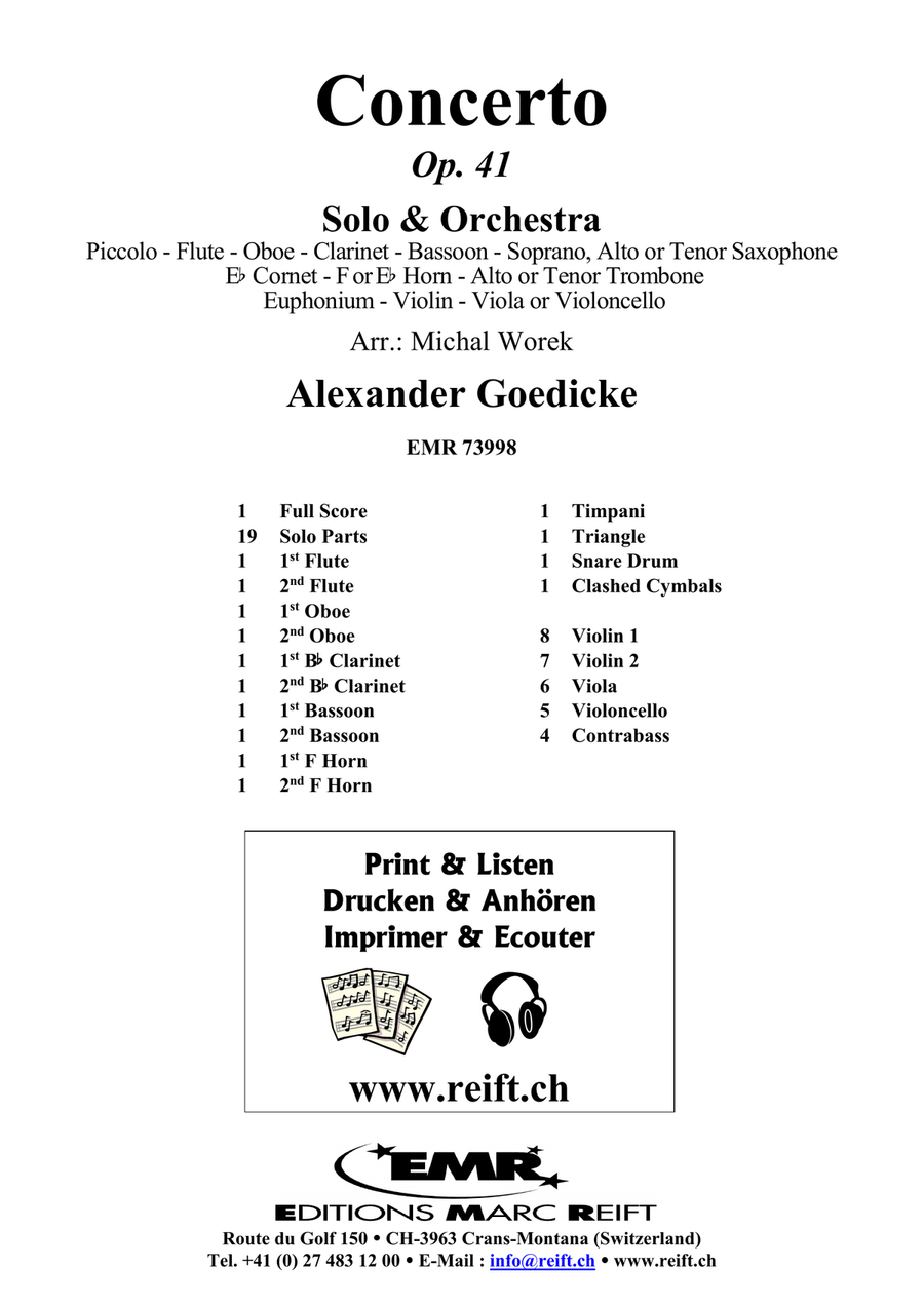 Concerto Concerto Orchestra scores gallery preview page 2
