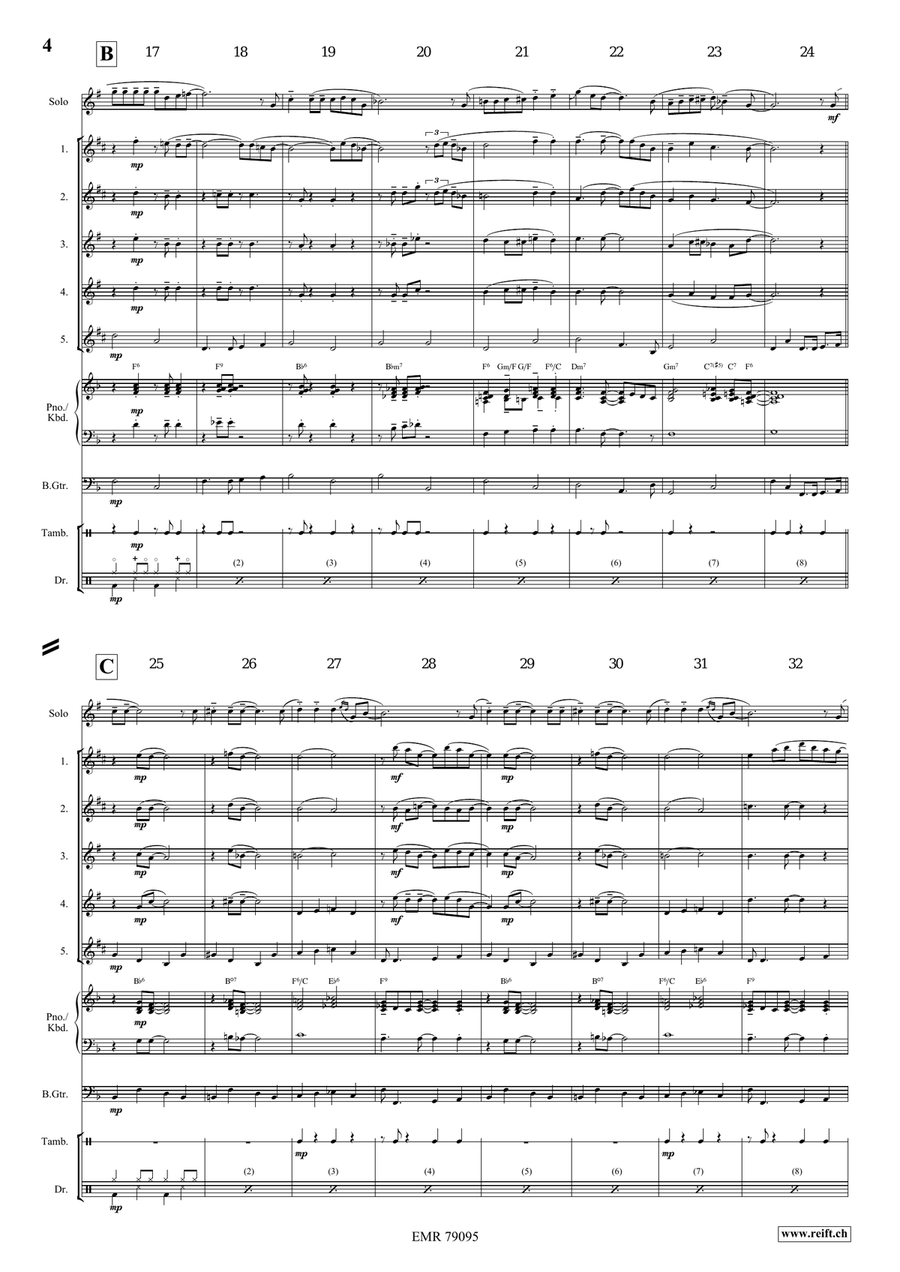 Head In The Stars Head In The Stars Saxophone scores gallery preview page 5