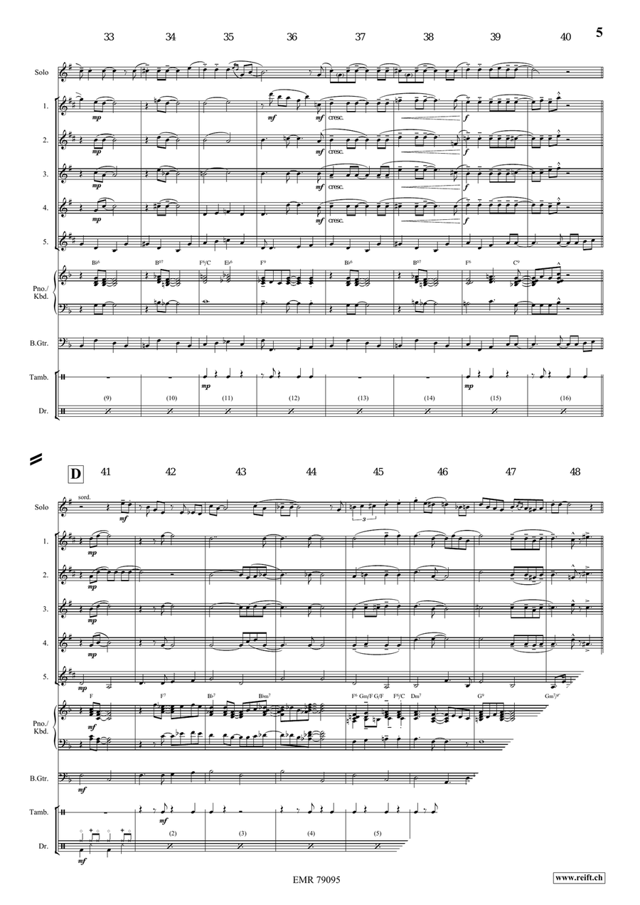 Head In The Stars Head In The Stars Saxophone scores gallery preview page 6