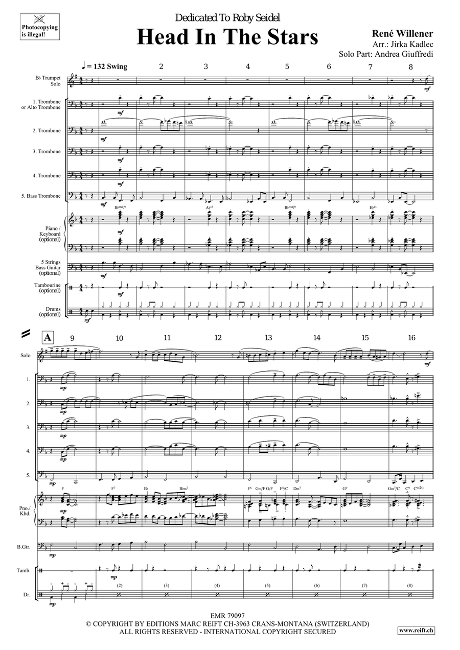 Head In The Stars Head In The Stars Trombone scores gallery preview page 4