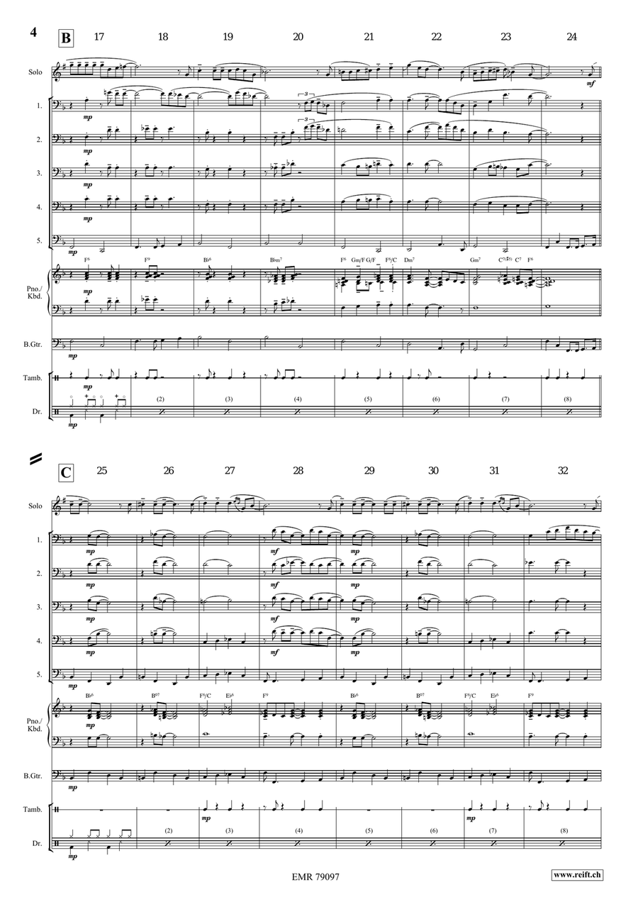 Head In The Stars Head In The Stars Trombone scores gallery preview page 5