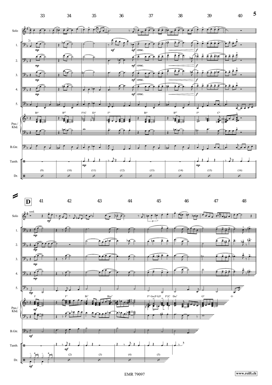 Head In The Stars Head In The Stars Trombone scores gallery preview page 6