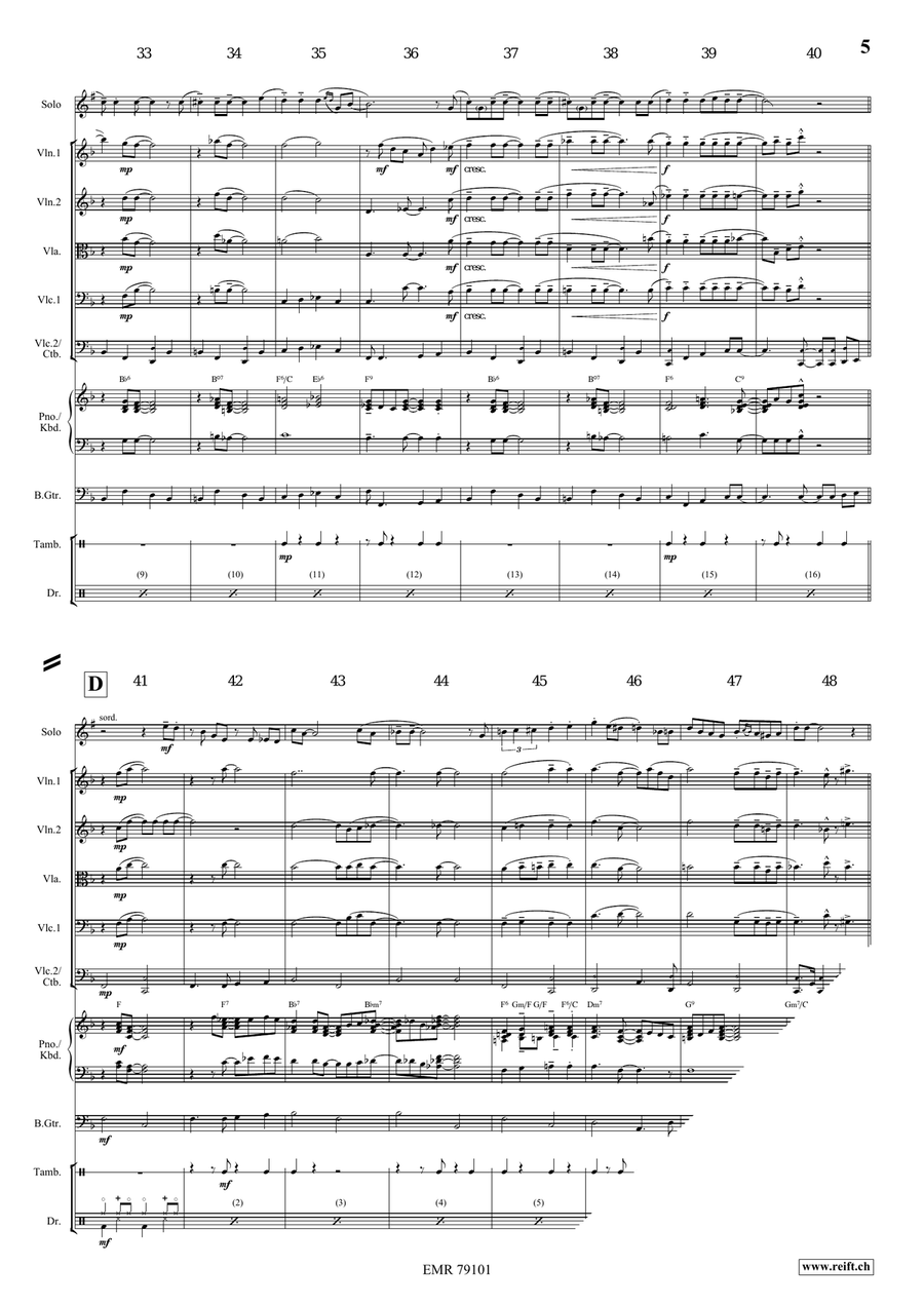 Head In The Stars Head In The Stars String Orchestra scores gallery preview page 6