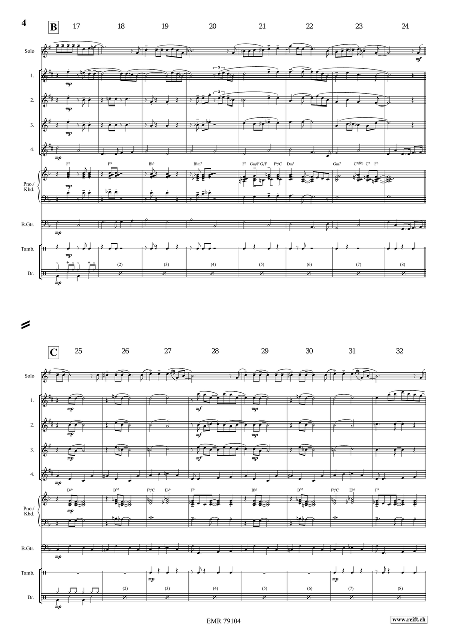 Head In The Stars Head In The Stars Saxophone scores gallery preview page 5