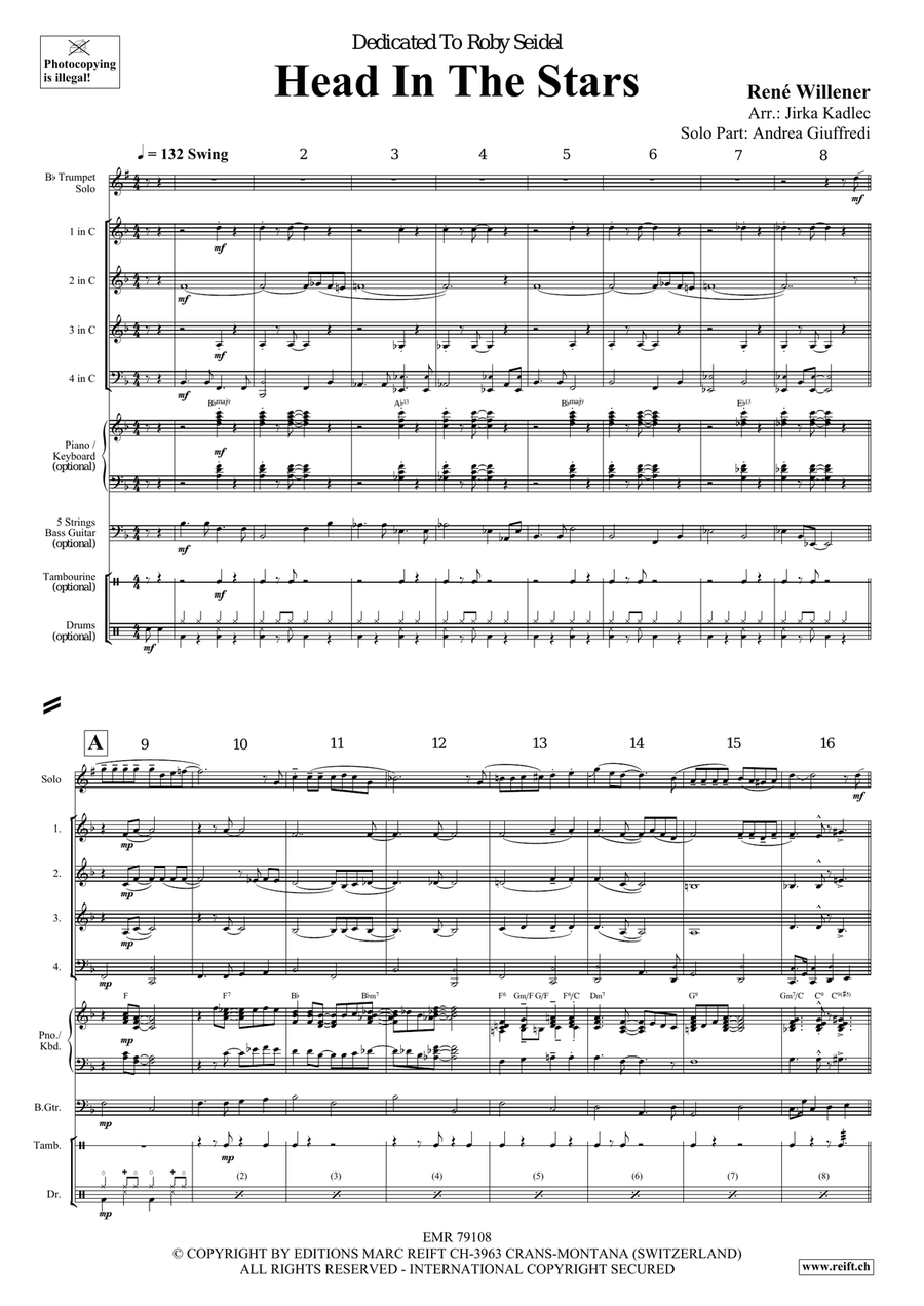 Head In The Stars Head In The Stars Brass Quartet scores gallery preview page 4