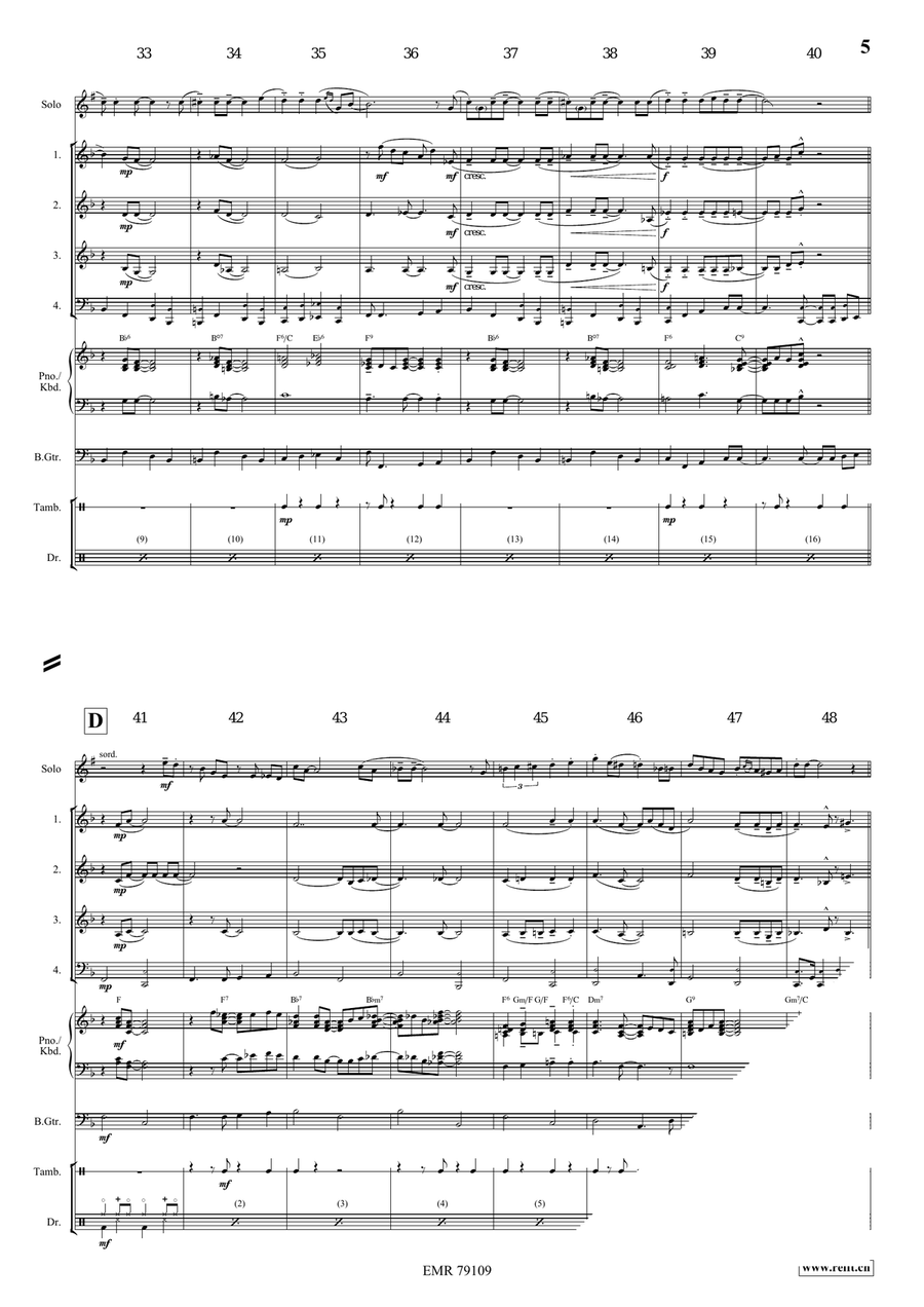 Head In The Stars Head In The Stars Woodwind Quartet scores gallery preview page 6