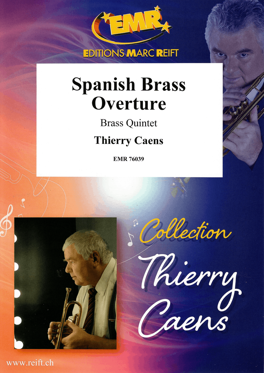 Spanish Brass Overture Spanish Brass Overture Brass Quintet scores gallery preview page 1