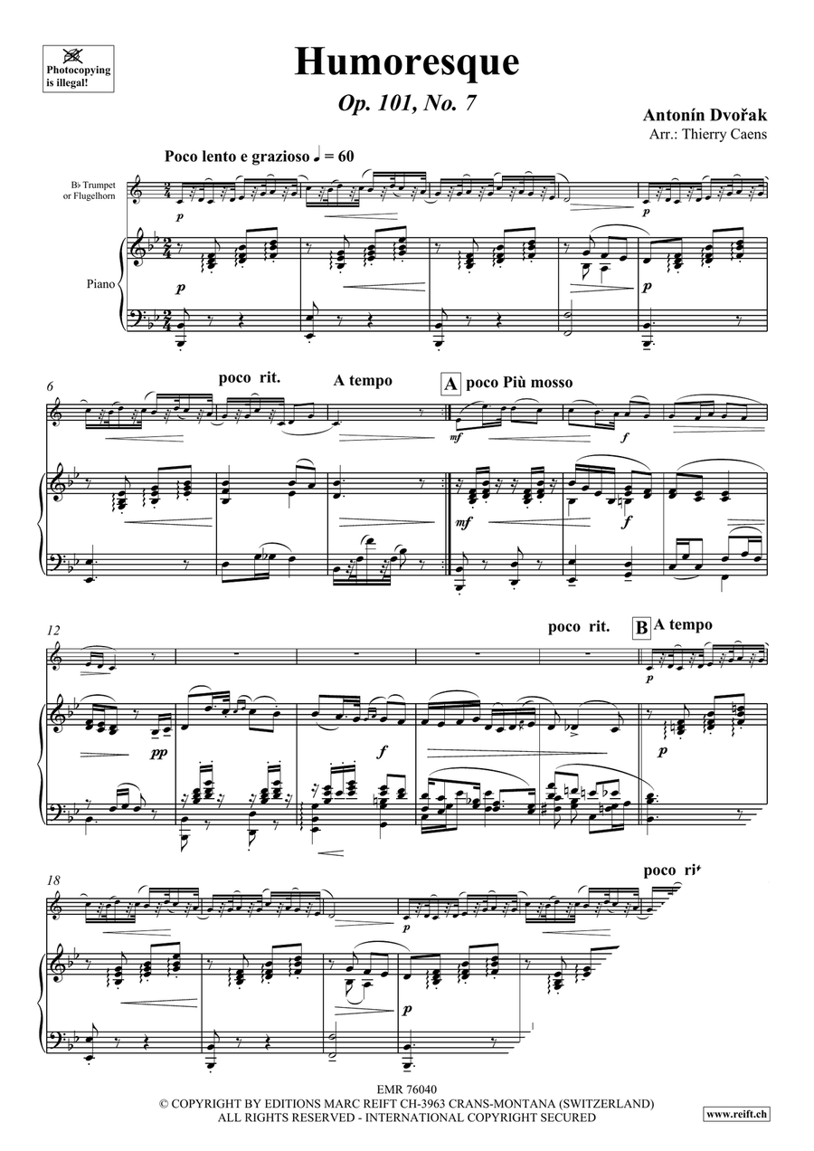 Humoresque Humoresque Flugelhorn scores gallery preview page 3
