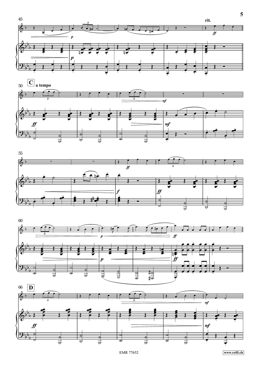 Gallito Gallito Euphonium scores gallery preview page 6