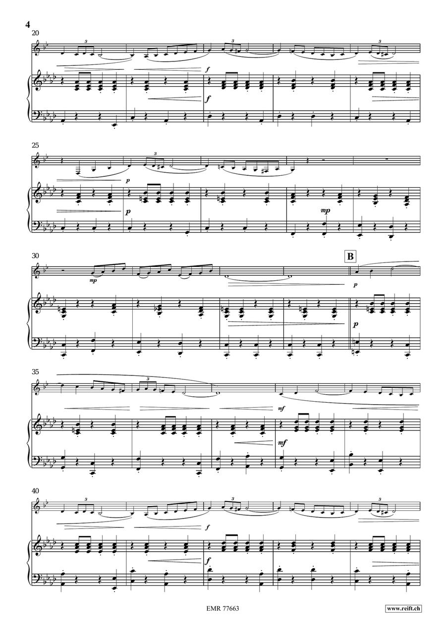 Gallito Gallito Bass Clarinet scores gallery preview page 5