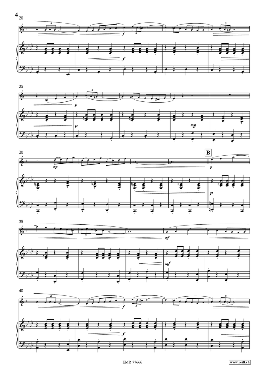 Gallito Gallito Baritone Saxophone scores gallery preview page 5