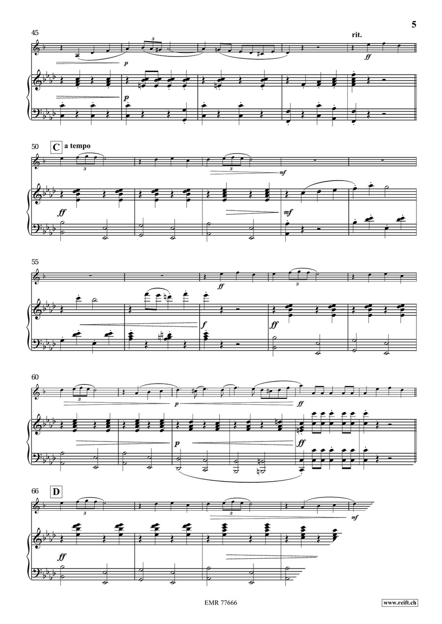 Gallito Gallito Baritone Saxophone scores gallery preview page 6