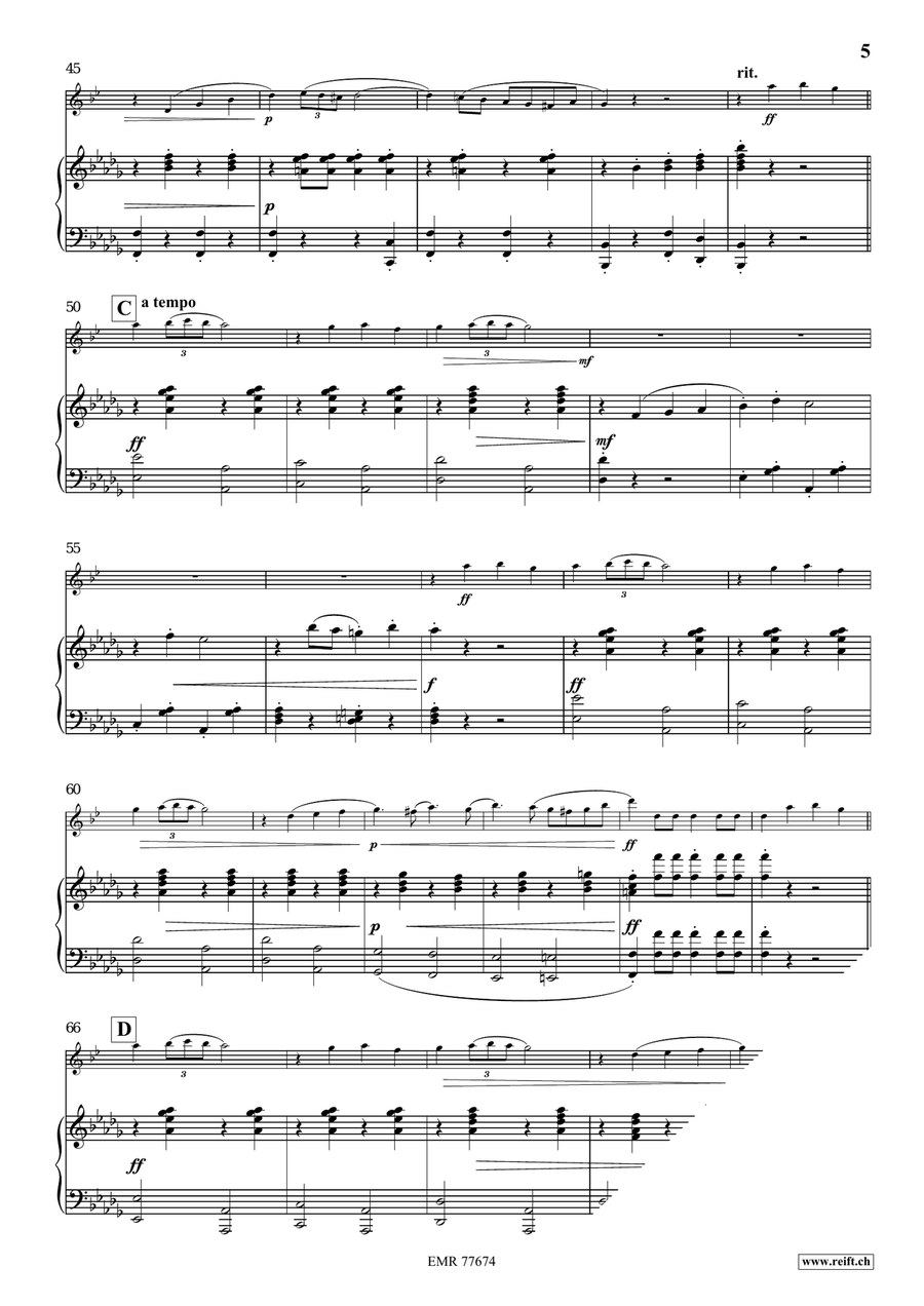 Gallito Gallito Alto Saxophone scores gallery preview page 6
