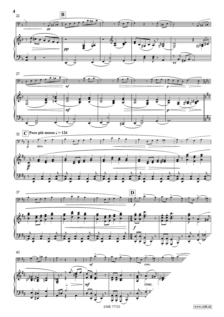 Barcarolle Barcarolle Bassoon Solo scores gallery preview page 5