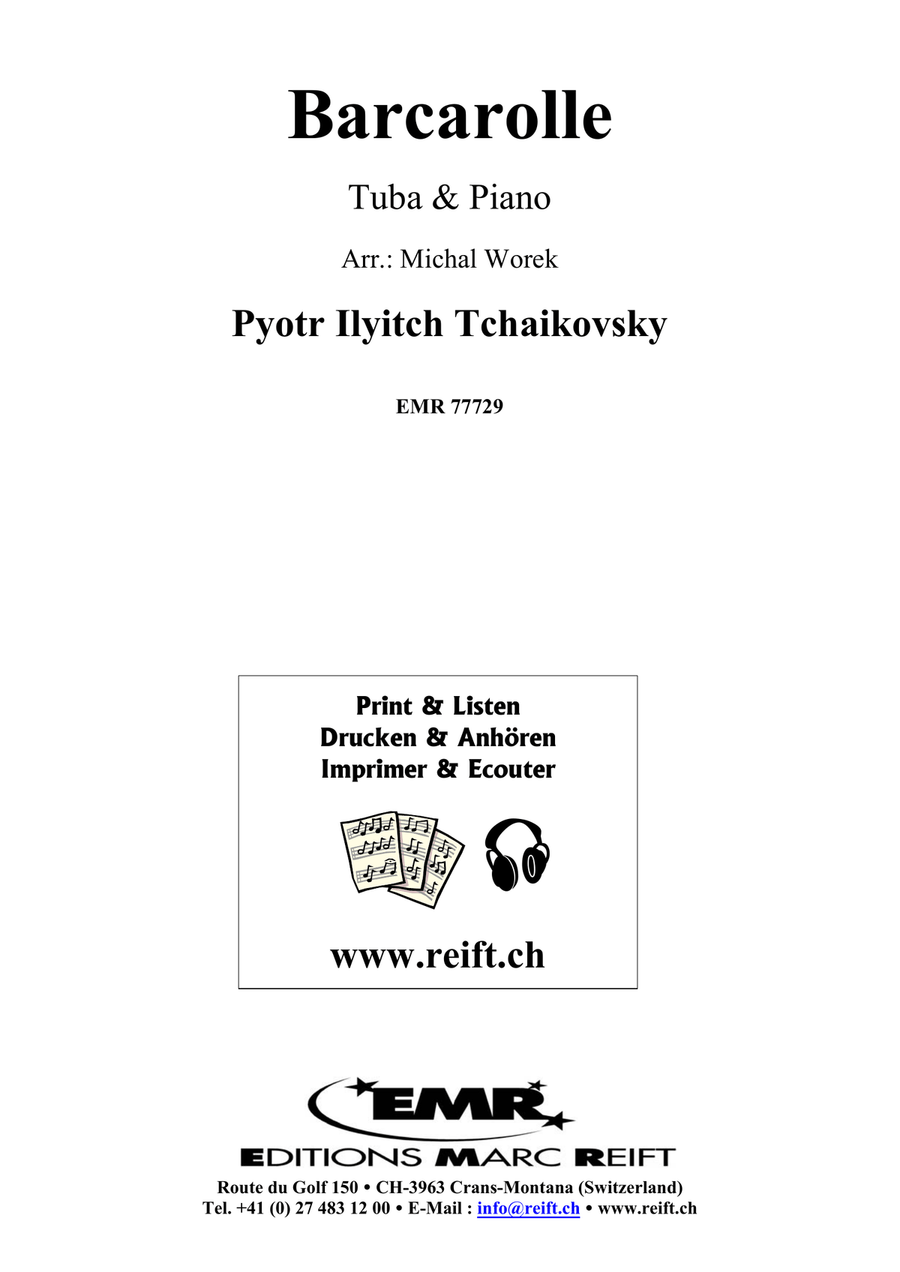 Barcarolle Barcarolle Tuba scores gallery preview page 2