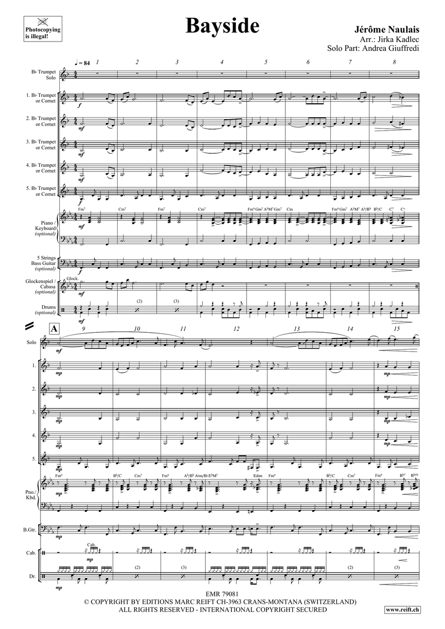 Bayside Bayside Cornet scores gallery preview page 4