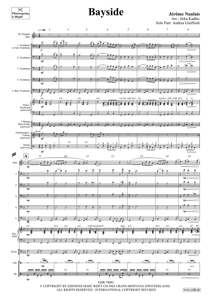 Bayside Bayside Trombone scores gallery preview page 4