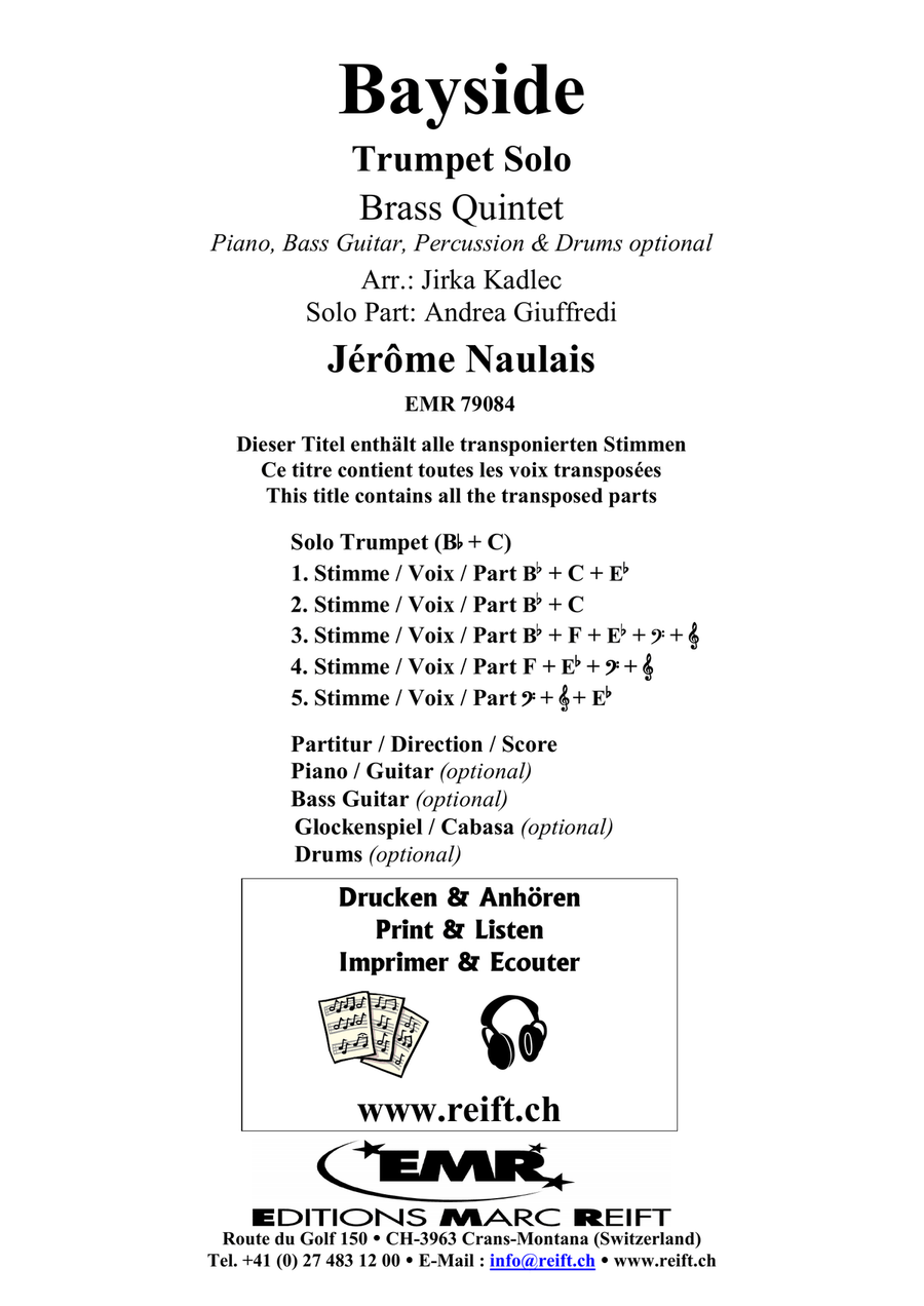 Bayside Bayside Brass Quintet scores gallery preview page 2