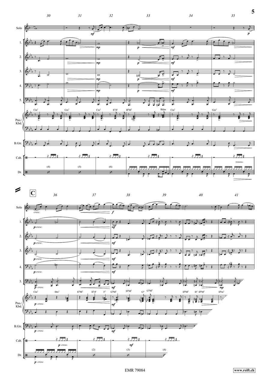 Bayside Bayside Brass Quintet scores gallery preview page 6