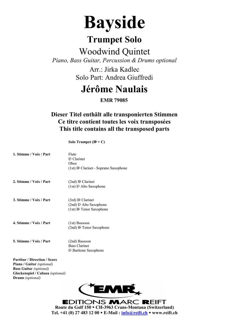 Bayside Bayside Woodwind Quintet scores gallery preview page 2