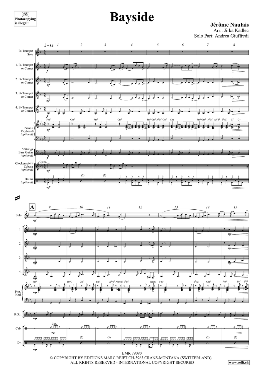Bayside Bayside Cornet scores gallery preview page 4