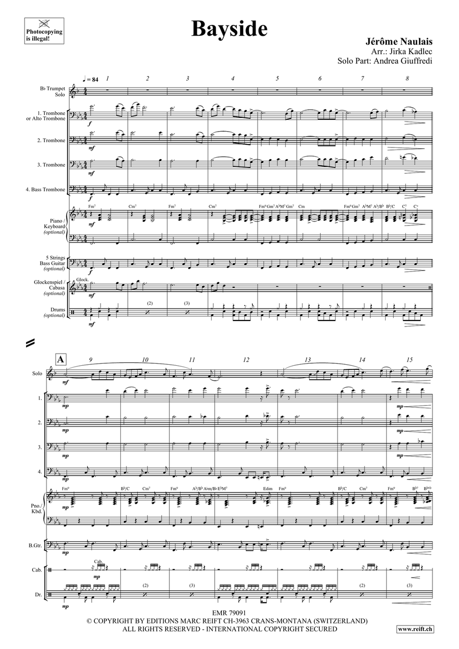 Bayside Bayside Trombone scores gallery preview page 4