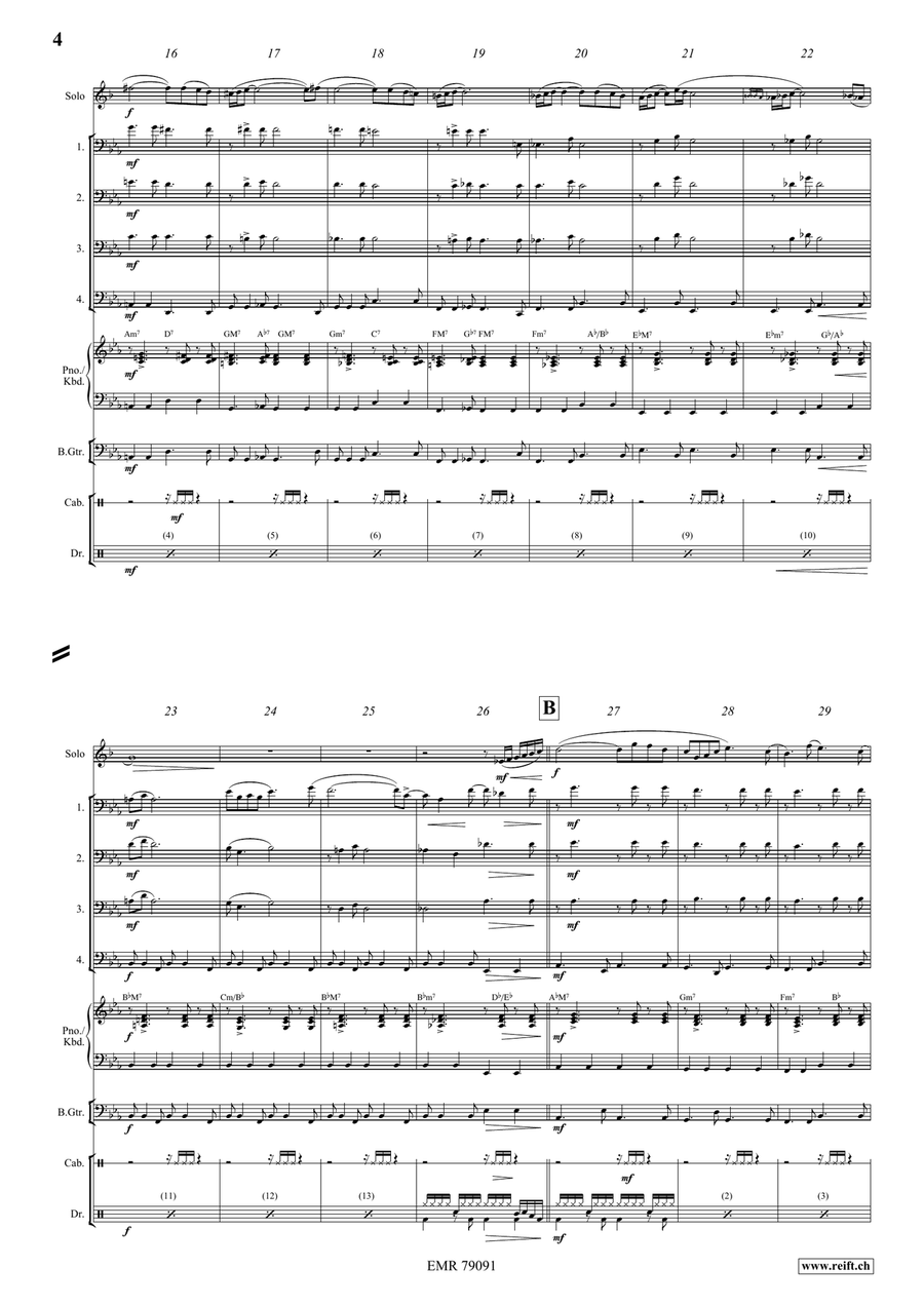 Bayside Bayside Trombone scores gallery preview page 5