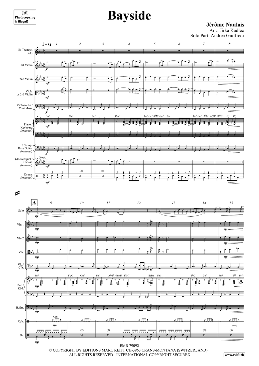 Bayside Bayside Trumpet scores gallery preview page 4