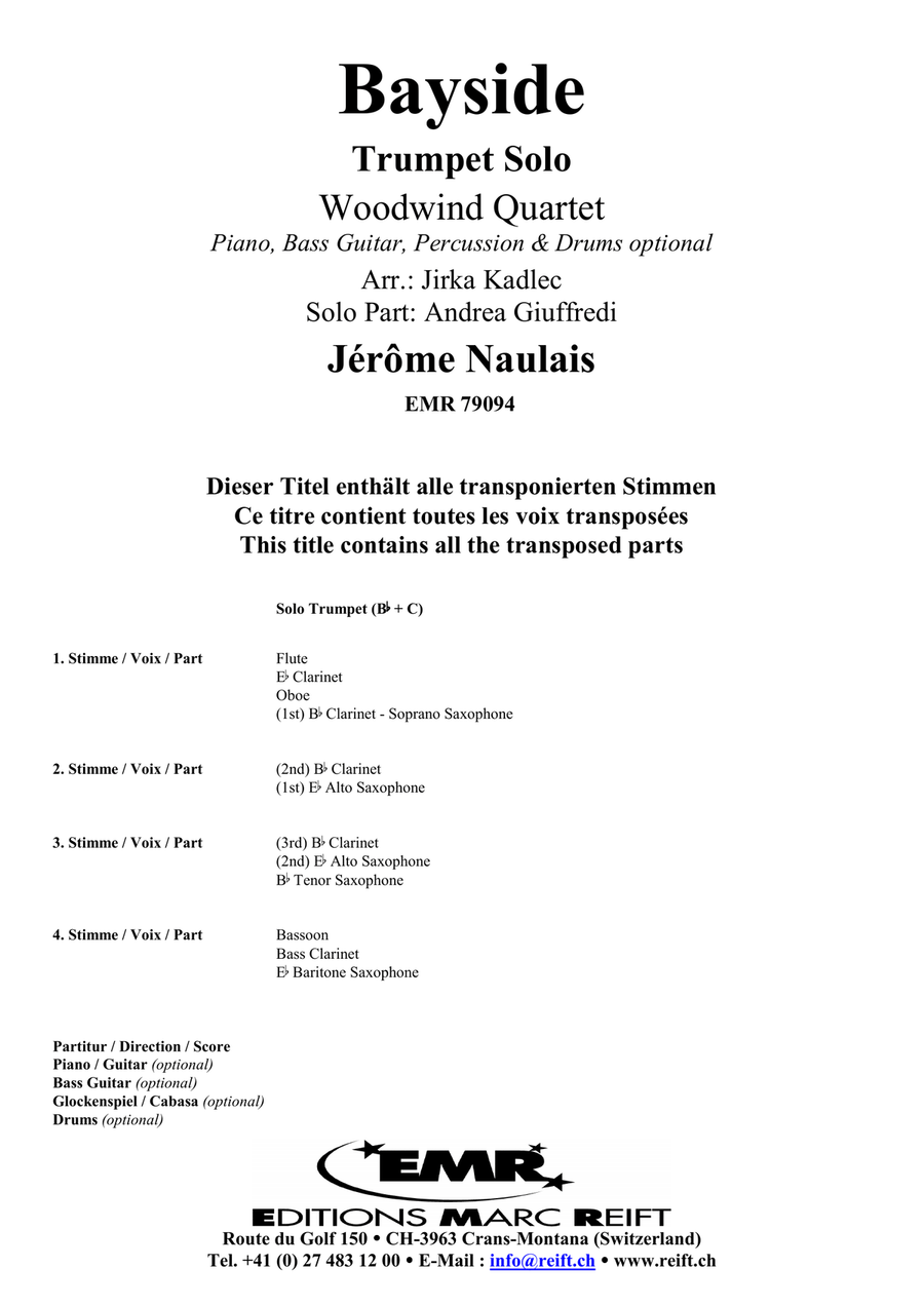 Bayside Bayside Woodwind Quartet scores gallery preview page 2