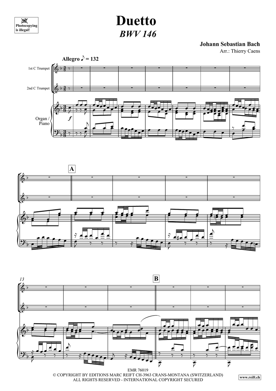 Duetto Duetto Trumpet Duet scores gallery preview page 3