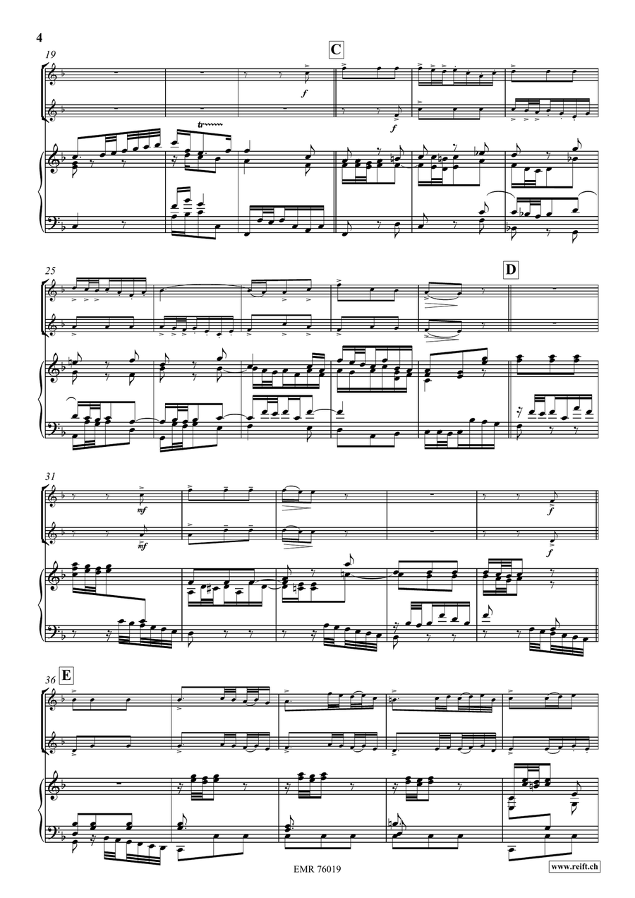 Duetto Duetto Trumpet Duet scores gallery preview page 4