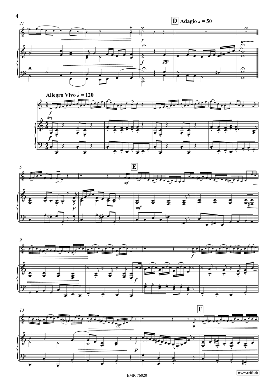 Introduction and Toccata Introduction and Toccata Trumpet Solo scores gallery preview page 5